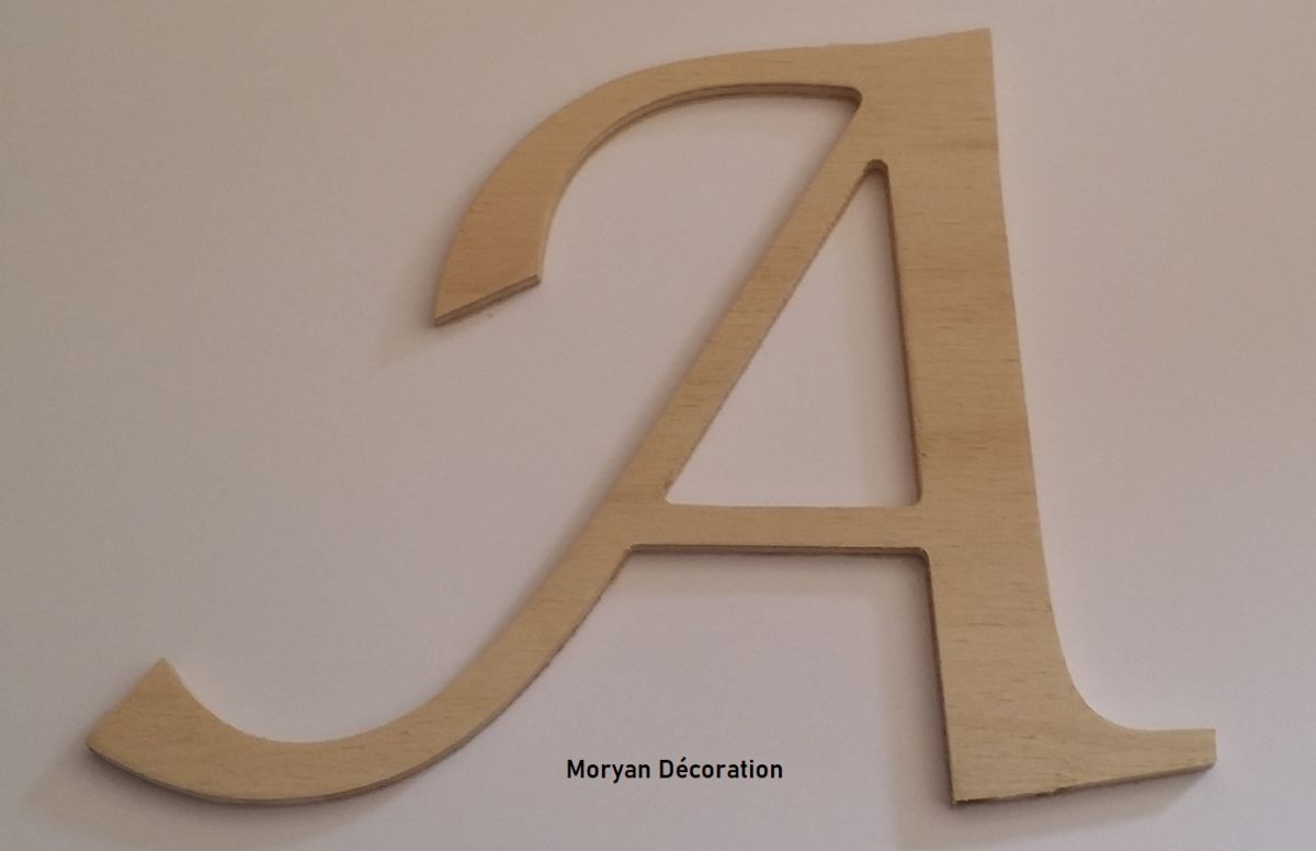 Träbrev att måla modell LUCIDA CALLIGRAPHY