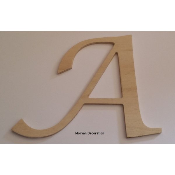 Träbrev att måla modell LUCIDA CALLIGRAPHY