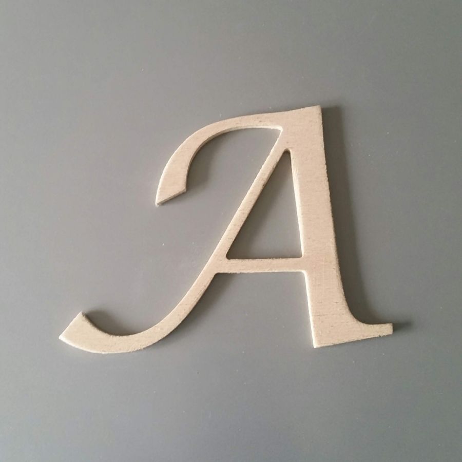 Träbrev att måla modell LUCIDA CALLIGRAPHY