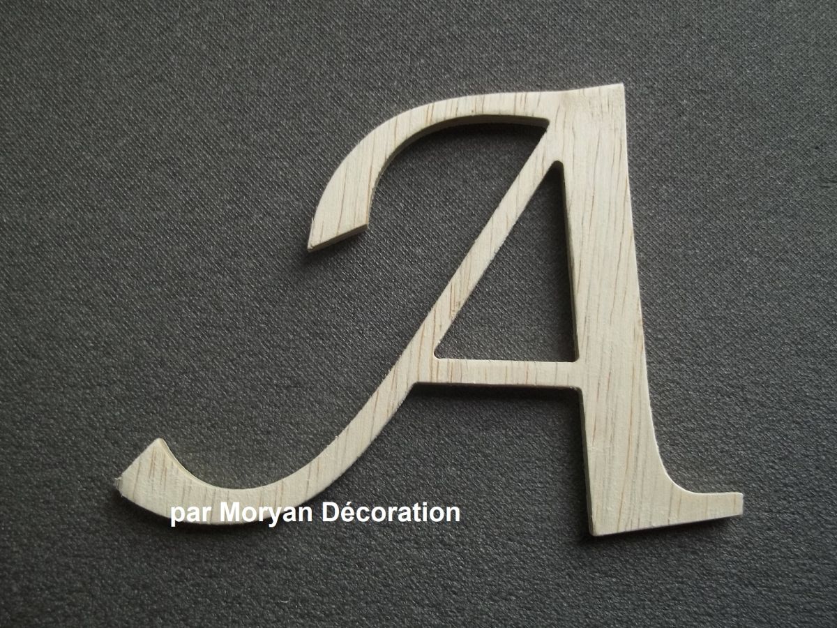 Träbrev att måla modell LUCIDA CALLIGRAPHY