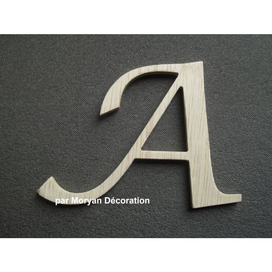 Träbrev att måla modell LUCIDA CALLIGRAPHY