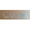 Zink dekorativa bokstav CUISINE 20 cm