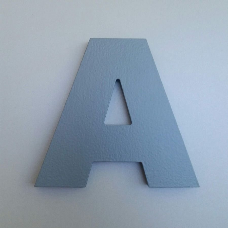 Bokstavsskylt ARIAL BLACK