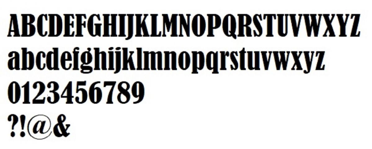 Brev MDF rå att måla modell BERNARD CONDENSED