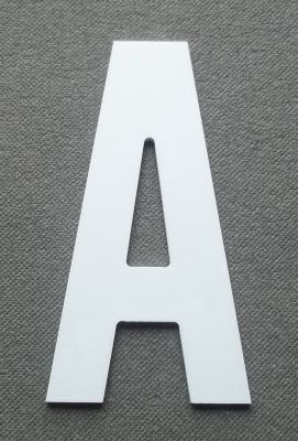 Plastbokstav PVC BATON