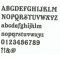 Plastbokstav PVC BELSHAW