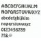 Plastbokstav PVC BUBBLE