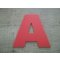 Plastbokstav PVC färg ARIAL BLACK