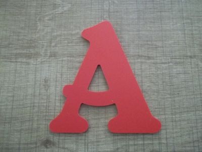 Bokstav i plast PVC färg BELSHAW