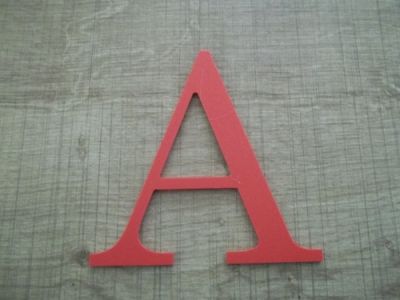 Plastbokstav PVC färg LOFT