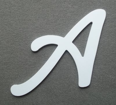 Plastbokstav PVC LOMBRIZ