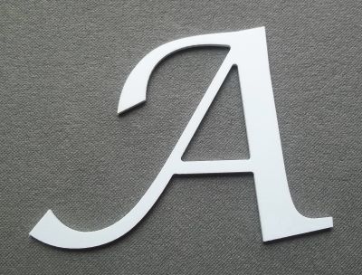 Plastbokstav PVC LUCIDA CALLIGRAPHY