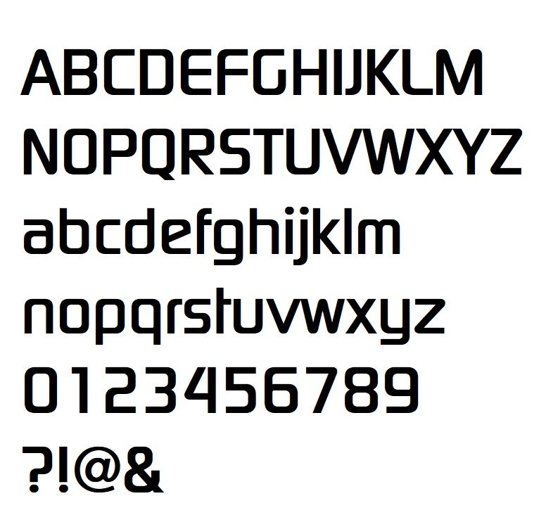 3D reliefbokstav i zink DIGITAL SANS