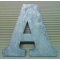 3D reliefbokstav i zink CLARENDON BOLD