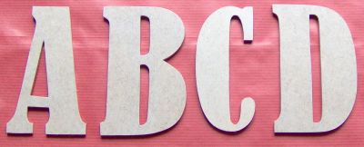 Lettres bois Modèle SLIM LOFT