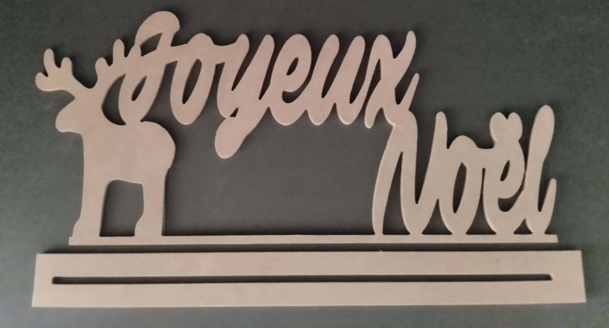 Trästativ för att dekorera JOYEUXNOEL