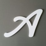 Plastbokstav PVC LOMBRIZ