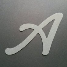 Bokstavsskylt i zink COOL