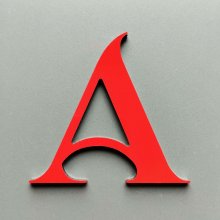 Metallbokstav färg SHANGRI LA