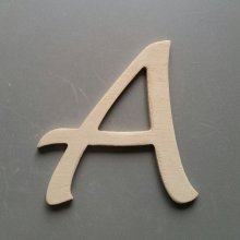 Träbrev att måla modell DULCE