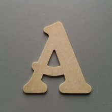 Brev MDF rå att måla modell BELSHAW