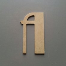 Brev MDF rå att måla modell BETTY