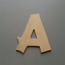 Brev MDF rå att måla modell CANCUN