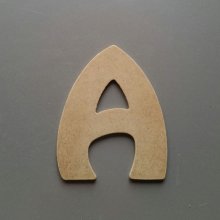Brev MDF rå att måla modell HARLEQUIN