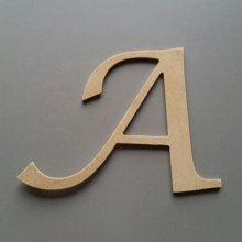 Brev MDF rå att måla modell LUCIDA CALLIGRAPHY