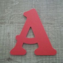 Bokstav i plast PVC färg BELSHAW