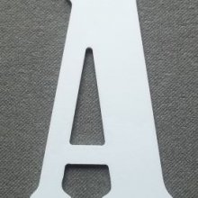 Plastbokstav PVC BERNARD CONDENSED
