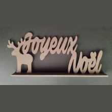 Trästativ för att dekorera JOYEUXNOEL