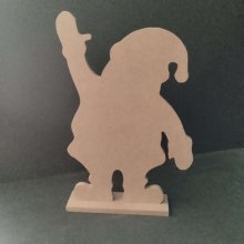 Träställning för att dekorera FATHER CHRISTMAS